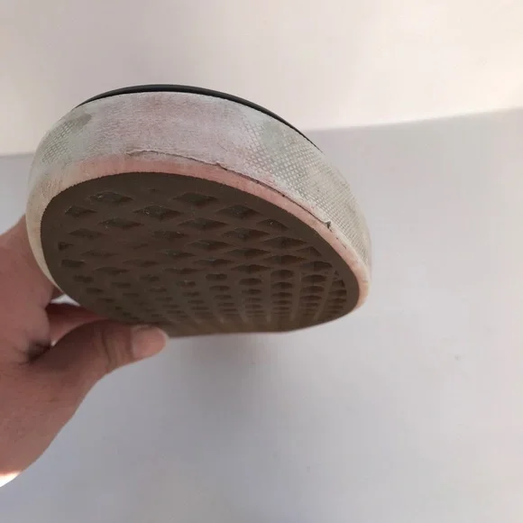 Vans men’s tennis shoes black/white size 8.5 - Picture 5 of 12